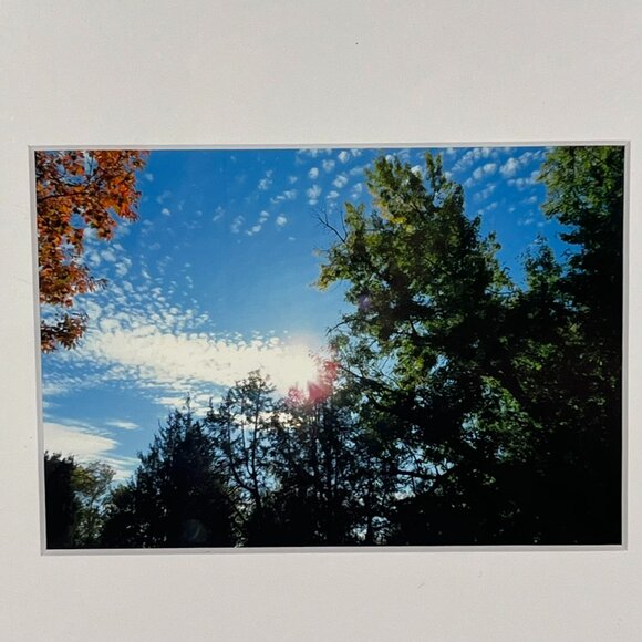 Annular Solar Eclipse October 14 2023 Photography Print 10in x 8in Mat NWT - Picture 2 of 2